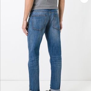 Valentino Rockstud Embellished Blue Jeans